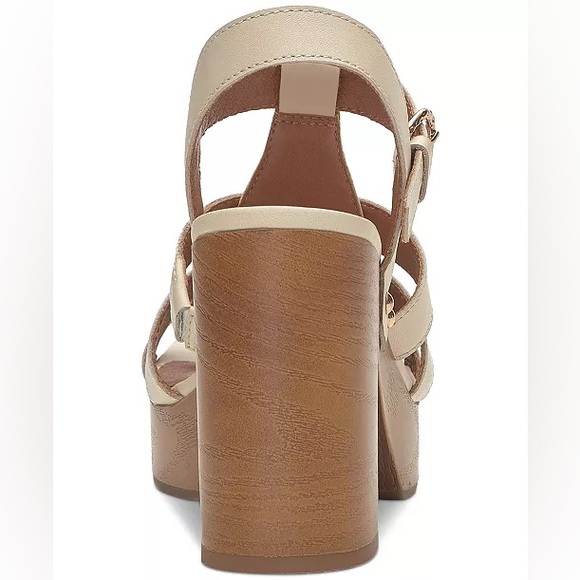 Lucky brand Women's Imana Strappy Slingback Platform Dress Sandals - Picture 5 of 12
